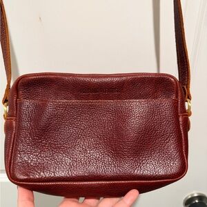 Portland Leather Rich Brown Messenger Bag